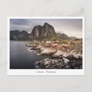 Carte postale Lofoten Islands Norvège