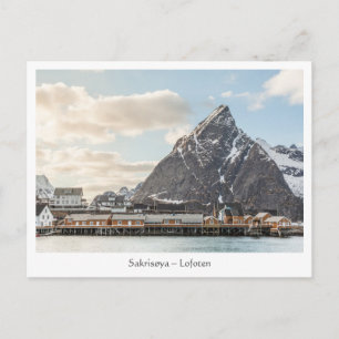 Carte Postale Lofoten Islands Village de pêcheurs