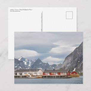 Carte Postale Lofoten Norvège