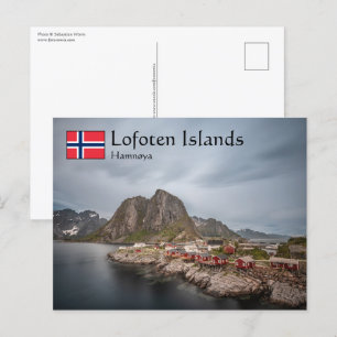 Carte Postale Lofoten Norvège