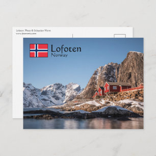 Carte Postale Lofoten Norvège