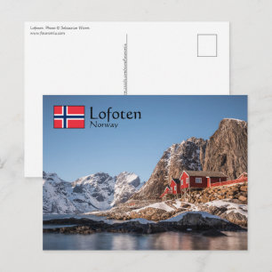 Carte Postale Lofoten Norvège