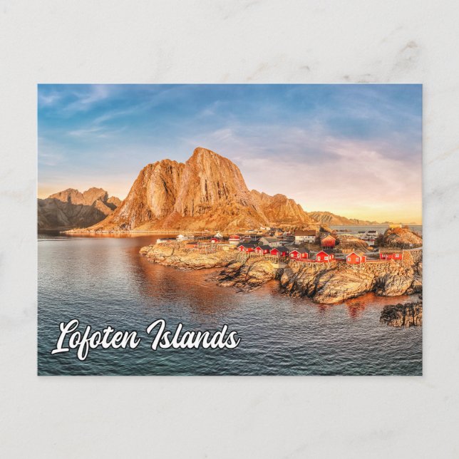 Carte Postale Lofoten, Norvège (Devant)