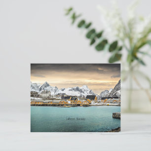 Carte Postale Lofoten, Norvège Photographie pittoresque