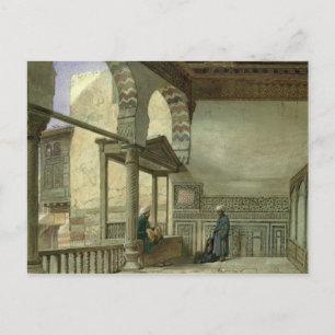 Carte Postale Loggia de Memlook Radnau Bey's House, Le Caire