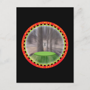 Carte Postale Logique de golf sur disque n°2