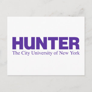 Carte Postale Logo académique de Hunter College CUNY