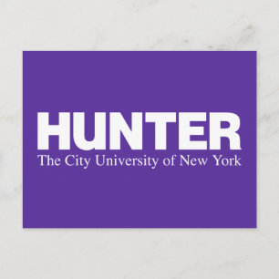 Carte Postale Logo académique de Hunter College CUNY