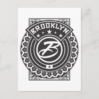 Carte Postale Logo Brooklyn