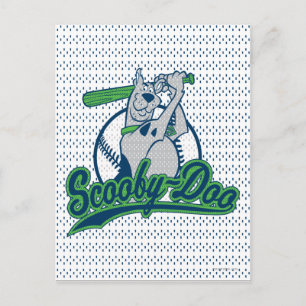 Carte Postale Logo de baseball Scooby-Doo