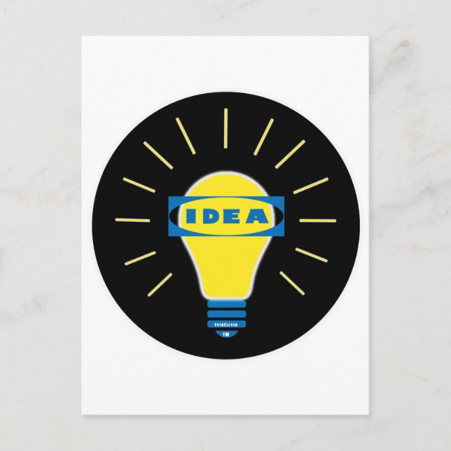 Carte Postale Logo de Brigth Idea Parody (Devant)