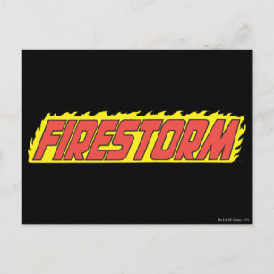 Carte Postale Logo de Firestorm