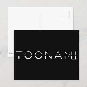 Carte Postale Logo de la police de toonami Split