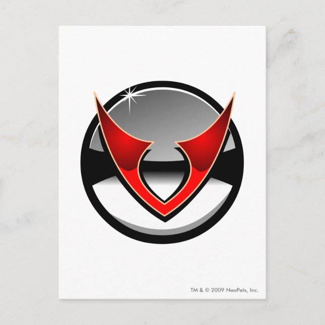 Carte Postale Logo de la station spatiale Team Virtupets (Devant)