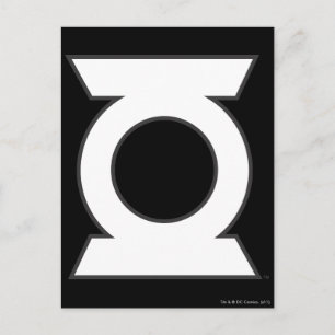 Carte Postale Logo de lanterne verte 16