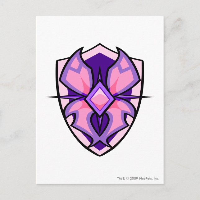 Carte Postale Logo de l'équipe Faerieland (Devant)