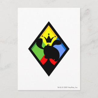 Carte Postale Logo de l'équipe Roo Island