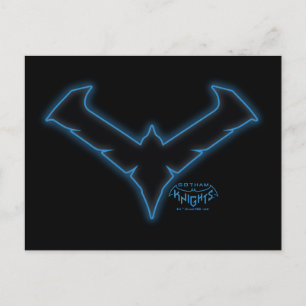 Carte Postale Logo de nuit Gotham Knights