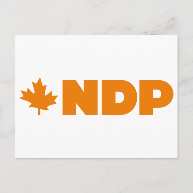 Carte Postale Logo du NPD (Devant)