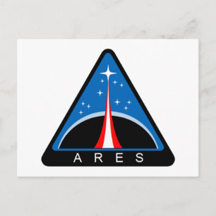 Carte Postale Logo du projet Ares de la NASA