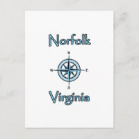 Logo du Rose Norfolk Virginia Compass
