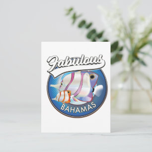 Carte Postale Logo fabuleux des Bahamas
