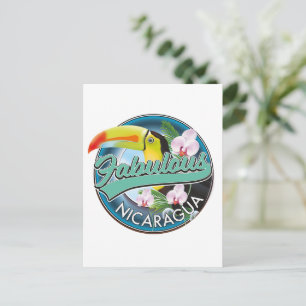 Carte Postale Logo fabuleux du toucan du Nicaragua
