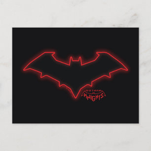 Carte Postale Logo Gotham Knights Red Hood