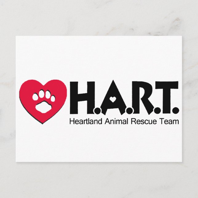Carte Postale Logo HART (Devant)