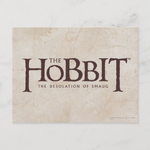 Carte Postale Logo Hobbit - foncé