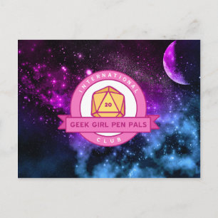 Carte postale Logo IGGPPC "Out of this World"
