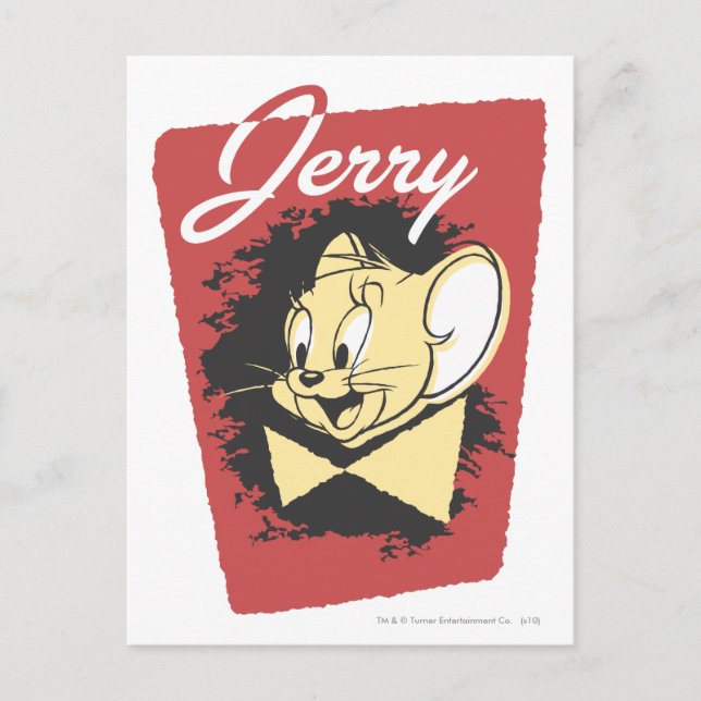 Carte Postale Logo Jerry Yellow Botiw (Devant)