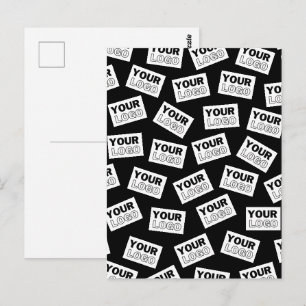 Carte Postale Logo ou photo placés aléatoirement