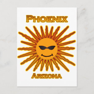 Carte Postale Logo Phoenix Arizona Sun