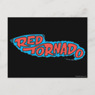 Carte Postale Logo Red Tornado
