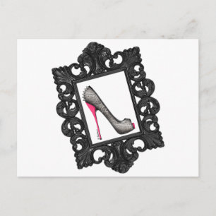 Carte Postale Logo Reptile encadré