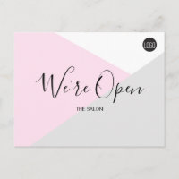 Logo Salon Rose Nous sommes ouverts sécurité Covid
