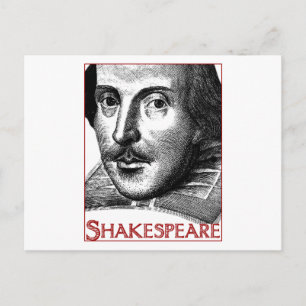 Carte Postale Logo simple Shakespeare