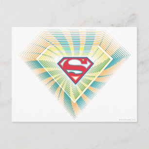 Carte Postale Logo Super Supergirl