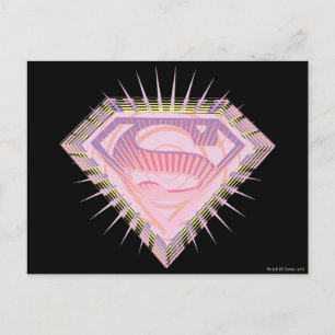 Carte Postale Logo Supergirl Rad