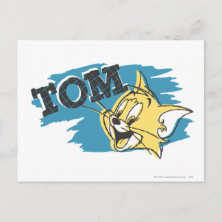 Carte Postale Logo Tom Bleu et Jaune