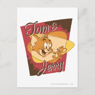 Carte Postale Logo Tom et Jerry 2