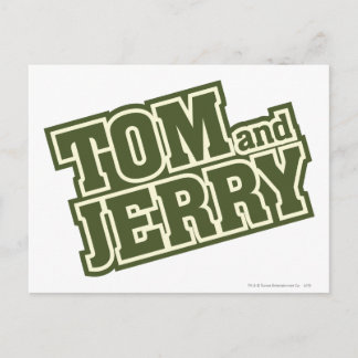 Carte Postale Logo Tom et Jerry 3
