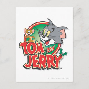 Carte Postale Logo Tom et Jerry Classic