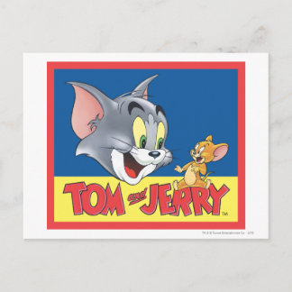 Carte Postale Logo Tom Et Jerry Ombragé