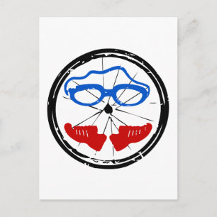 Carte Postale Logo Triathlon Freak