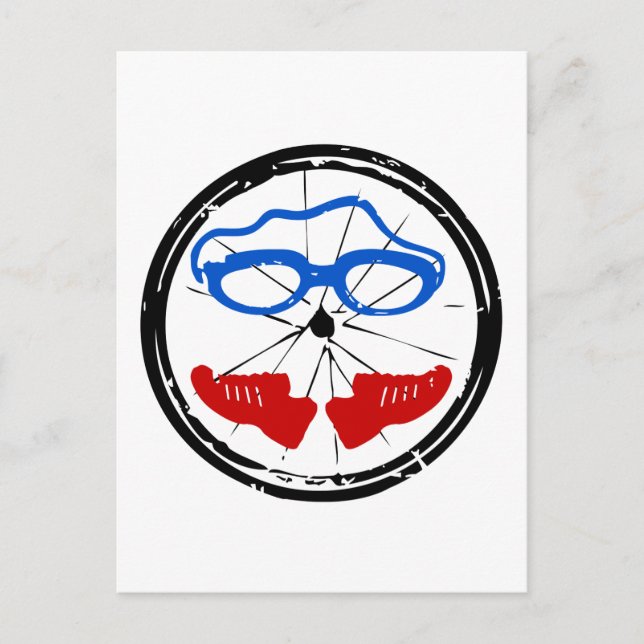 Carte Postale Logo Triathlon Freak (Devant)