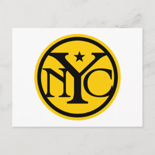 Carte Postale Logo vintage de New York