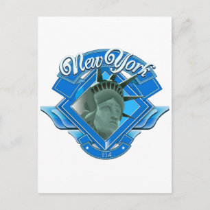 Carte Postale Logo vintage des New York Liberty
