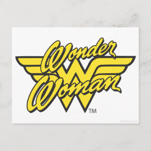 Carte Postale Logo Wonder Woman 1